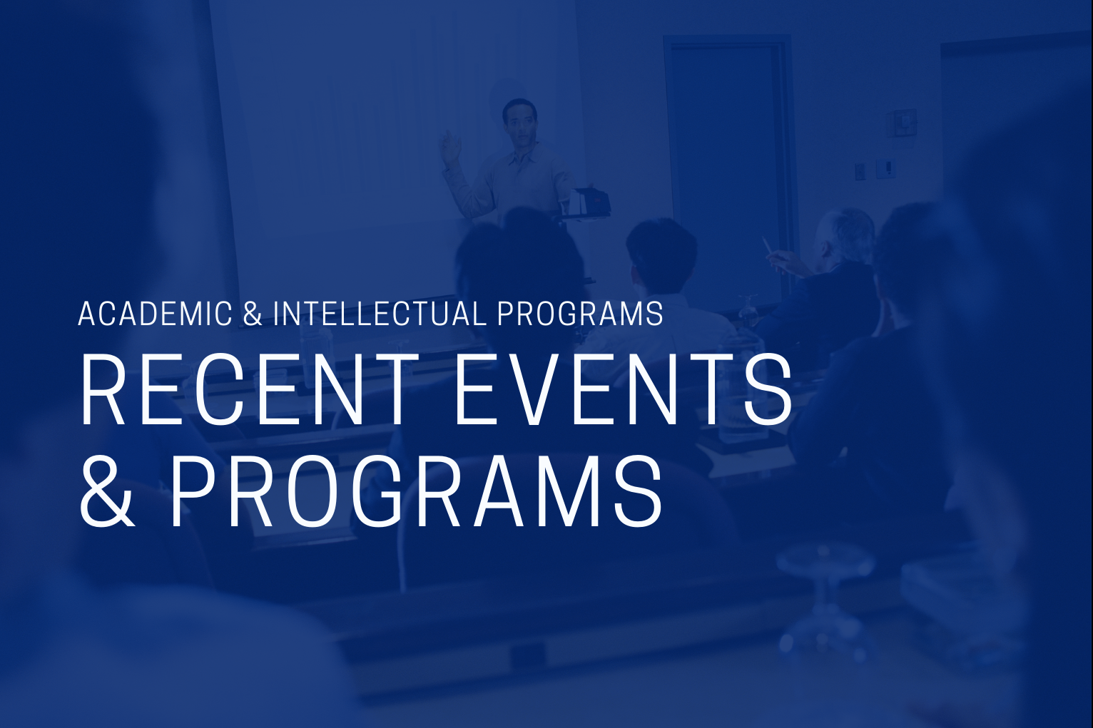 Slideshow Cover for Academic Programs